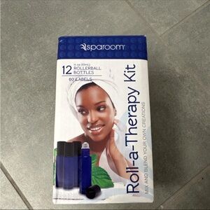 SpaRoom Roll-a-Therapy Kit with Blue Bottles